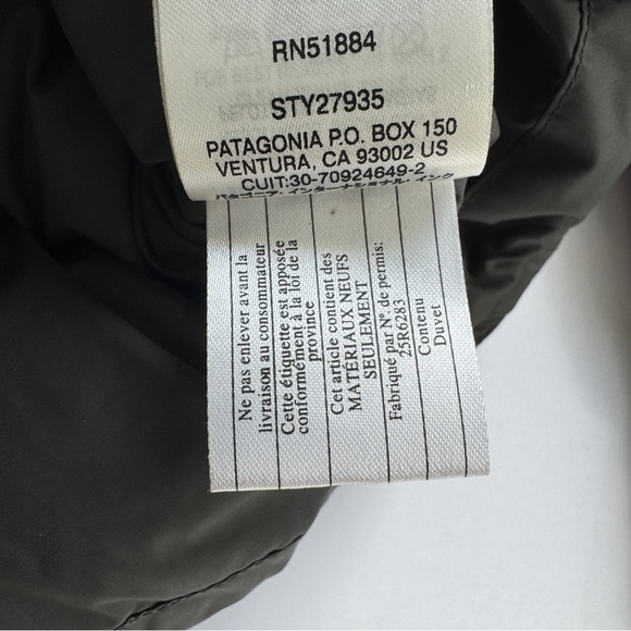 Patagonia Forge Grey Patagonia Women's Silent Down Jacket Size Medium - Picture 6 of 7